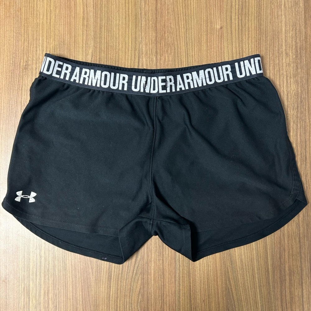 Under Armour Women's Black Athletic Shorts